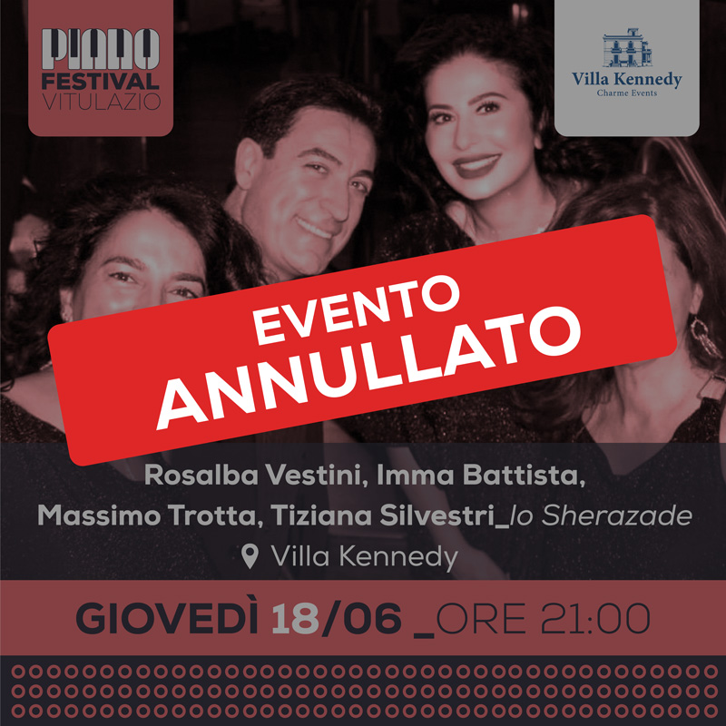 Card artista 2026: Rosalba Vestini, Imma Battista, Massimo Trotta, Tiziana Silvestri / Lo Sherazade